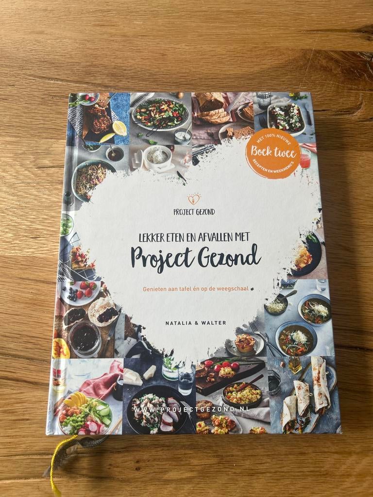 Project Gezond: Lekker Eten en Afvallen - Boek twee, Boeken, Hoofdgerechten, Ophalen of Verzenden, Zo goed als nieuw, Gezond koken