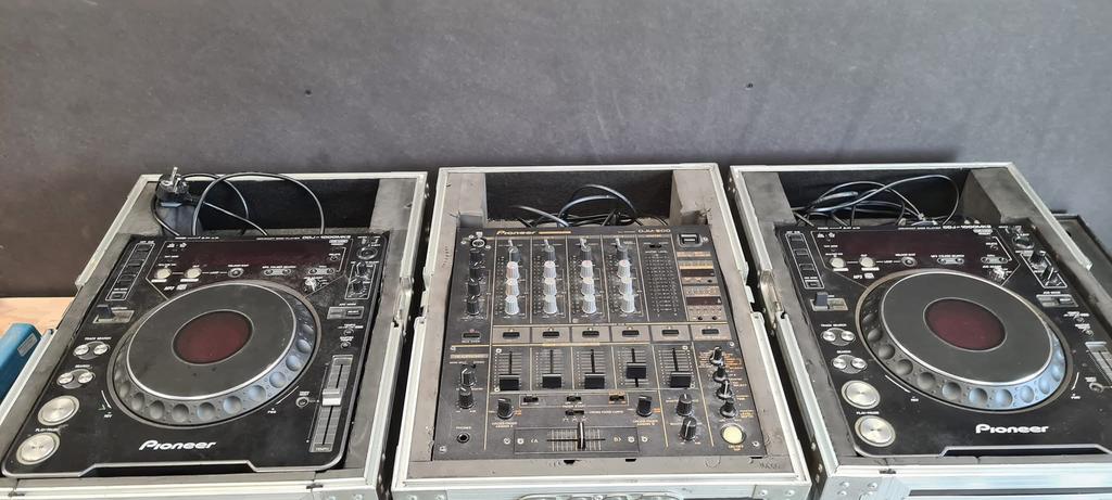Pioneer DJ set CDJ-1000 MK3 + DJM-600 (Opknapper / Defect), Muziek en Instrumenten, Dj-sets en Draaitafels, Ophalen, Gebruikt