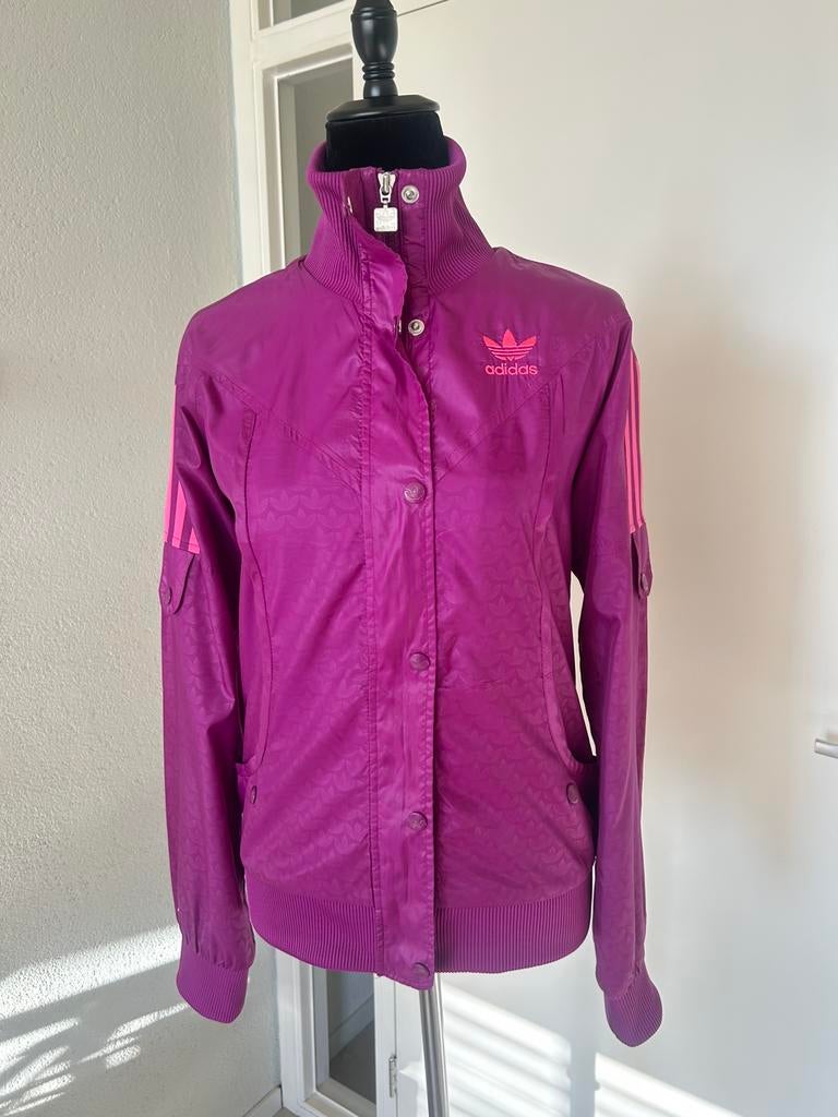 Adidas jasje, Ophalen of Verzenden, Zo goed als nieuw, Maat 38/40 (M), Roze