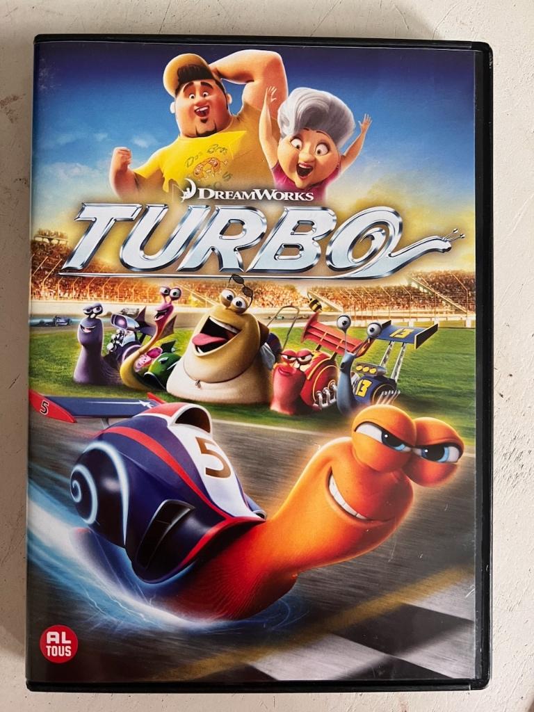 Turbo, Gebruikt, Tekenfilm, Ophalen of Verzenden, Alle leeftijden