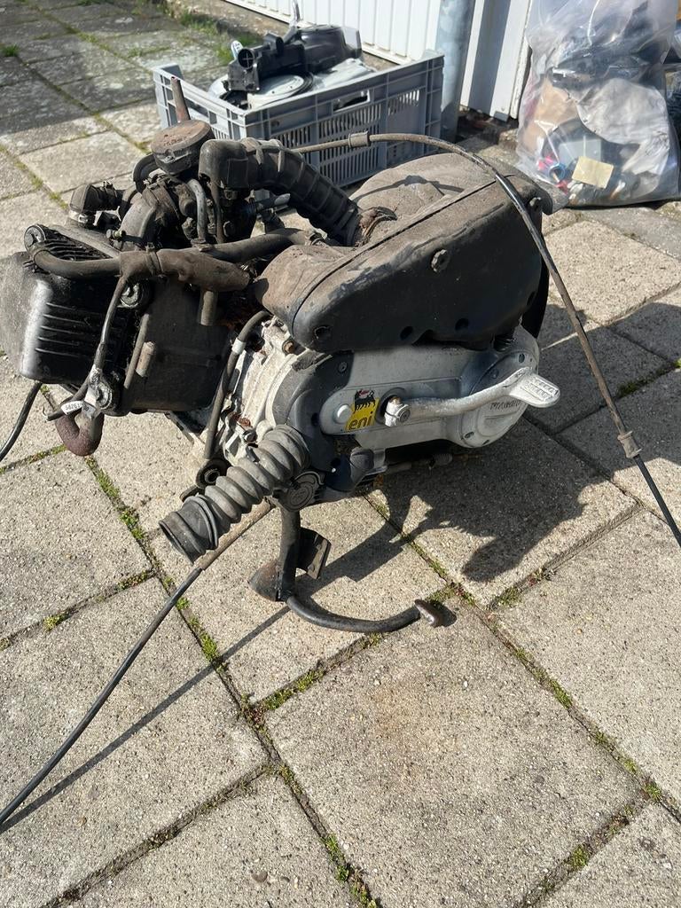 Compleet loop of sloop motorblok vespa s50/lx 2 klepper 4t, Ophalen, Gebruikt, Blok, Vespa