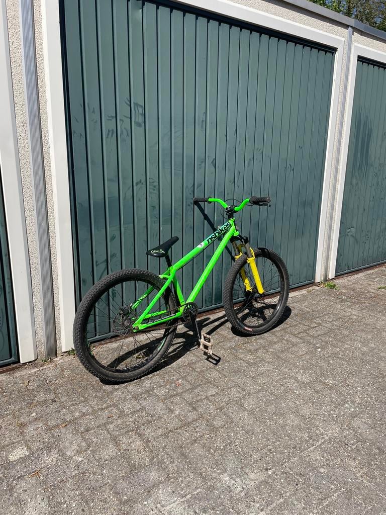 NS Bikes Dirtjumper 24 inch met Magura MT remmen, Gebruikt, Hardtail, Schijfrem, Ophalen