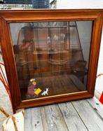 Leuk kuifje spullen verzamel vitrine kastje, Ophalen, Kuifje, Zo goed als nieuw, Gebruiksvoorwerp