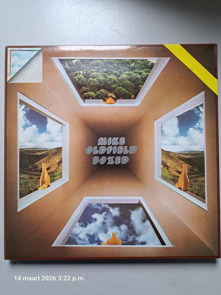 Mike Oldfield  - Boxed met o.a. Tubular Bells, Cd's en Dvd's, Vinyl | Pop, Ophalen of Verzenden, Gebruikt, Overige formaten
