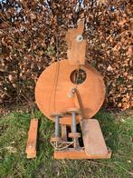 Vintage houten spinnewiel - Ambachtelijk spinnen, Ophalen of Verzenden, Gebruikt, Spinnewiel