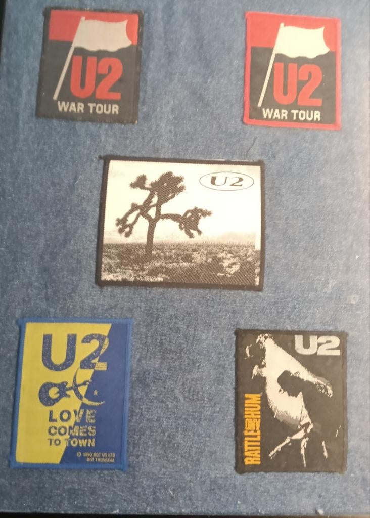 U2 patches, Ophalen of Verzenden, Kleding