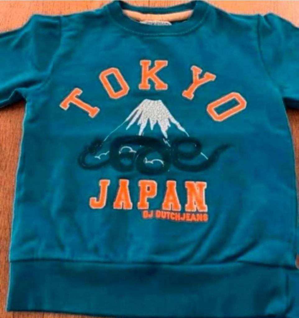 Trui Tokyo Japan DJ Dutch Jeans mt 104, Kinderen en Baby's, Kinderkleding | Maat 104, Ophalen of Verzenden, Gebruikt, Jongen, Trui of Vest