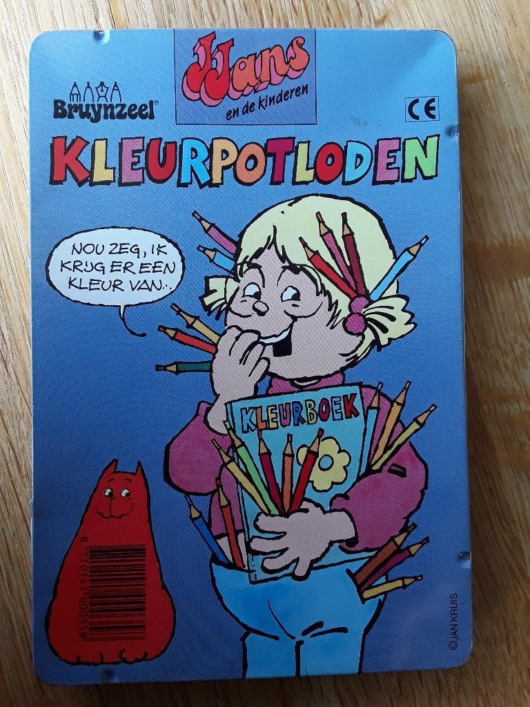 Kleurpotloden Jan, Jans en de kinderen, Ophalen of Verzenden, Zo goed als nieuw, Potlood of Stift