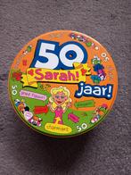 Rondsnoepblik Sarah 50 jaar, Ophalen of Verzenden, Zo goed als nieuw, Overige, Overige merken