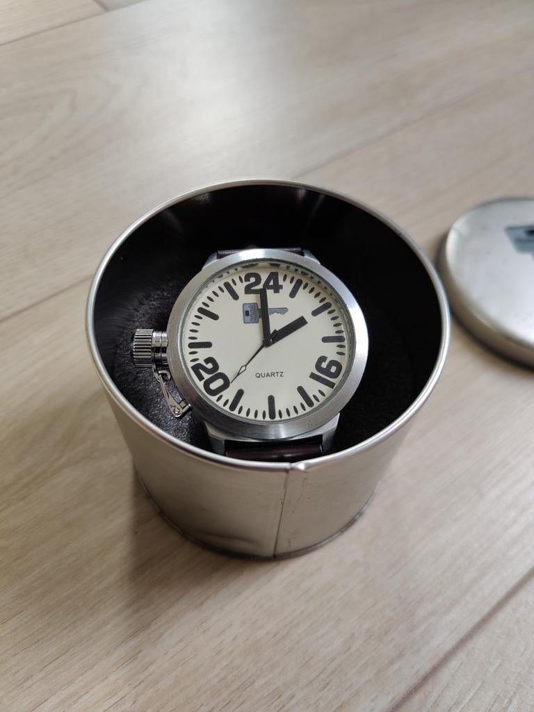 U-Boat horloge, Ophalen of Verzenden, Leer, Overige merken