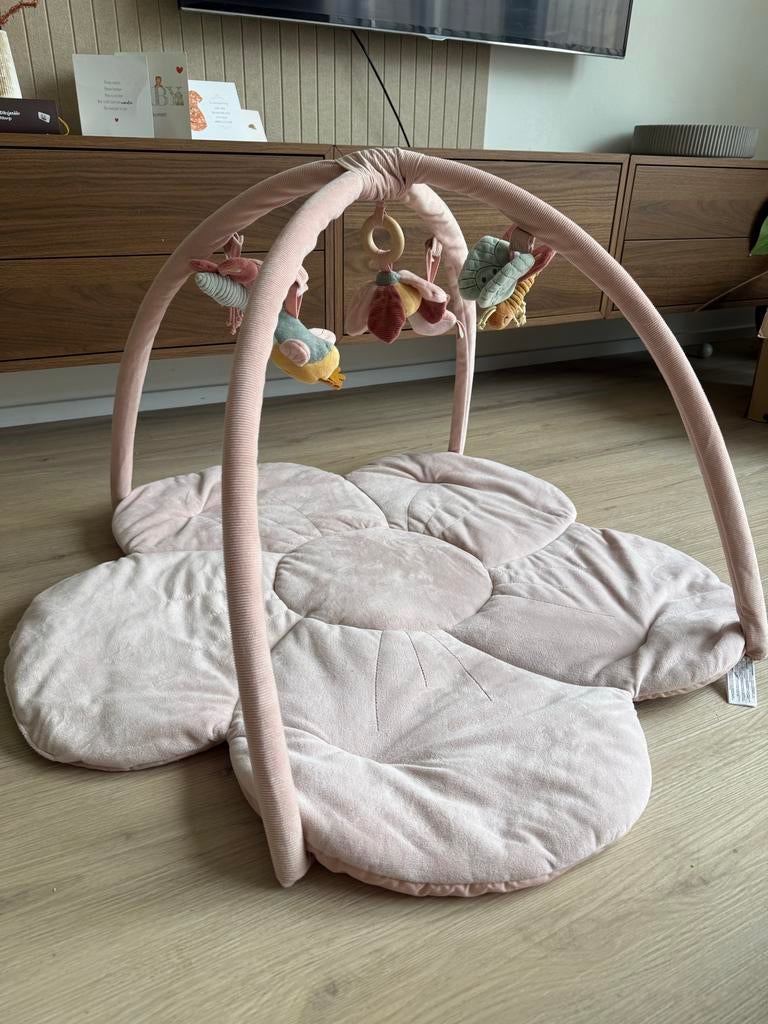 Little Dutch Speelkleed met Babygym - Roze Bloemen, Ophalen, Zo goed als nieuw, Speelkleed