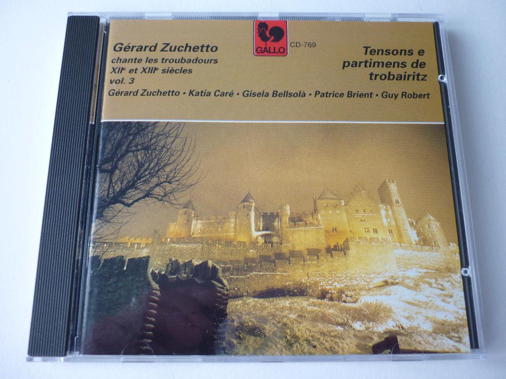 Gérard Zuchetto Chante Les Troubadours XIIe Et XIIIe Siècles, Ophalen of Verzenden, Middeleeuwen en Renaissance, Gebruikt, Overige typen