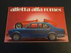 Brochure Alfa Romeo Alfetta 1974, Ophalen of Verzenden, Zo goed als nieuw, Alfa Romeo