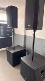 FBT Geluidsset - 2x Ventis 112A + 2x Subline 118SA, Gebruikt, Overige typen, 120 watt of meer, Ophalen