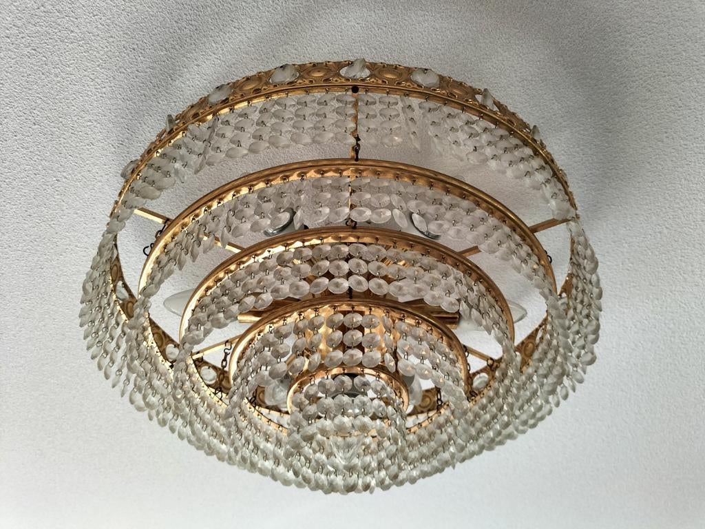 Prachtige antieke plafondlamp! Maar zie foto., Sieraden, Tassen en Uiterlijk, Armbanden, Ophalen, Zo goed als nieuw, Zilver