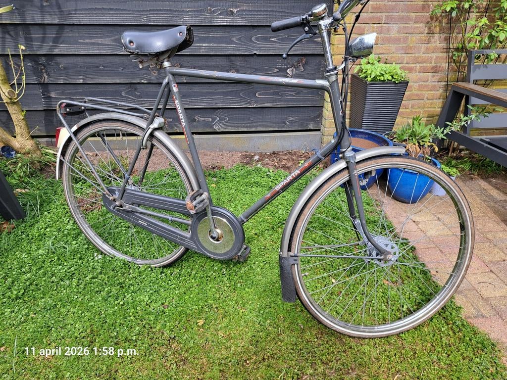 Herenfiets Sparta Miami - vintage, Fietsen en Brommers, Ophalen, Sparta, Gebruikt, Versnellingen