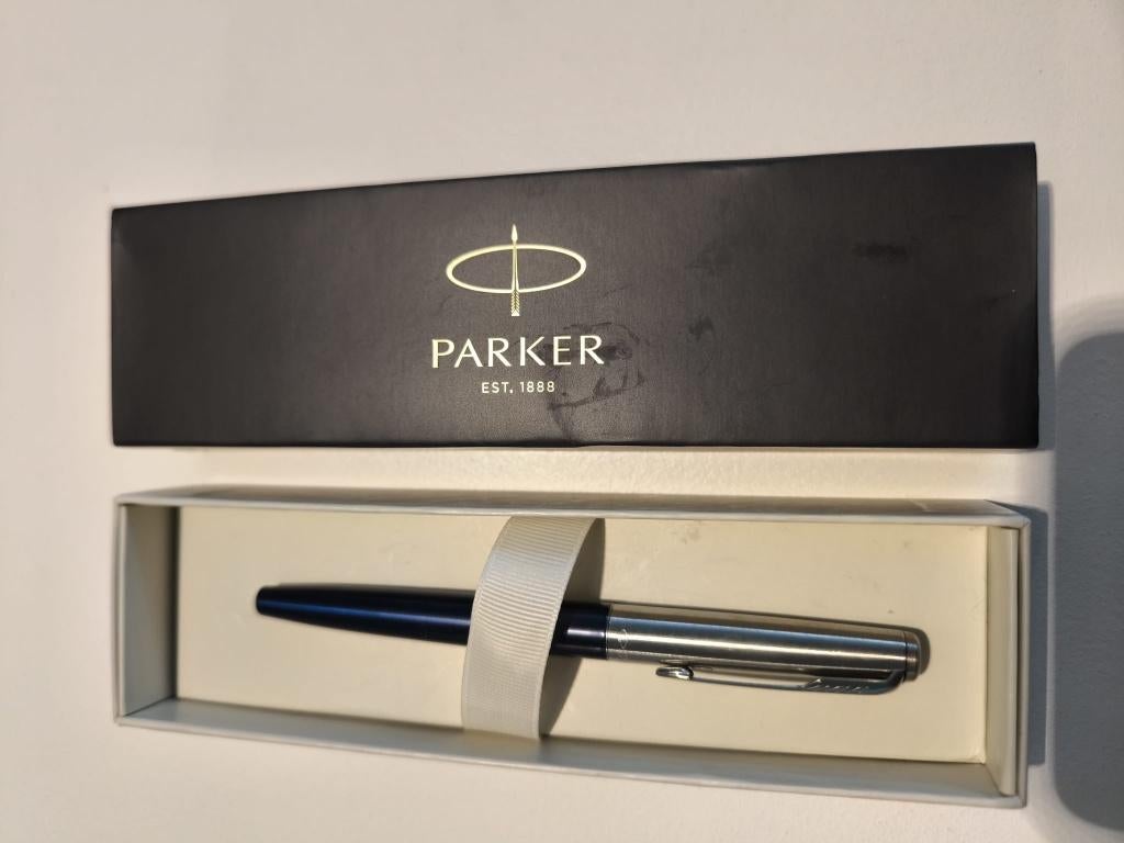 Parker Jotter Bond Street Black Vulpen, Verzamelen, Pennenverzamelingen, Parker, Nieuw, Met doosje, Ophalen of Verzenden