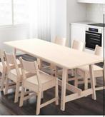 Prachtige eettafel Ikea Norraker  220 cm cm, Ophalen, 50 tot 100 cm, Rechthoekig, Nieuw
