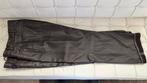 Mooie donkerbruine leren broek maat 40 van zware kwaliteit, Kleding | Dames, Broeken en Pantalons, Maat 38/40 (M), Bruin, Ophalen of Verzenden