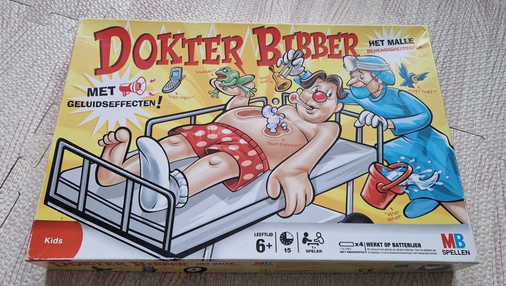 Dokter Bibber spel, Ophalen of Verzenden, Gebruikt