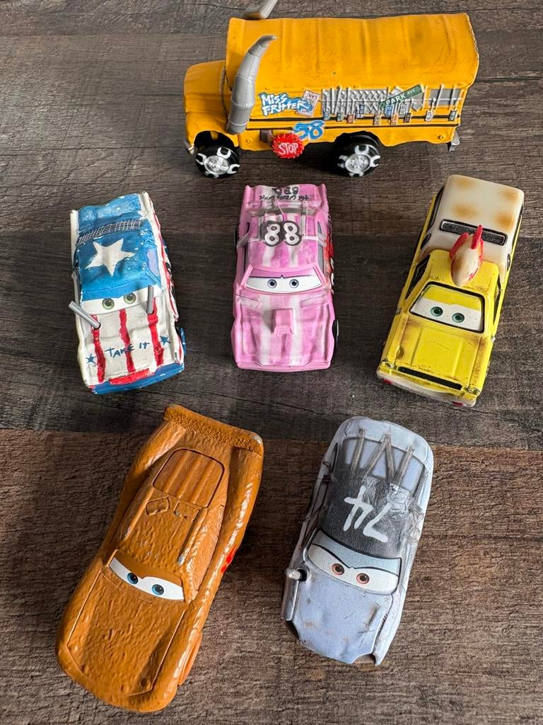 Disney pixar cars 3 demolition derby, Ophalen of Verzenden, Gebruikt