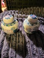 Set van 2 Gember Mini Potjes met Bloemmotief, Ophalen of Verzenden