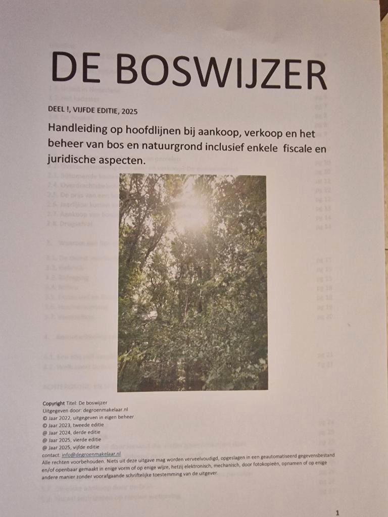 Uniek bosperceel, fantastisch gelegen, pure natuur kopen?, Ophalen, Volle zon, Overige soorten