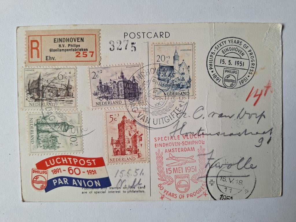 Eindhoven-60 jaar Philips, Ophalen of Verzenden, 1940 tot 1960, Noord-Brabant