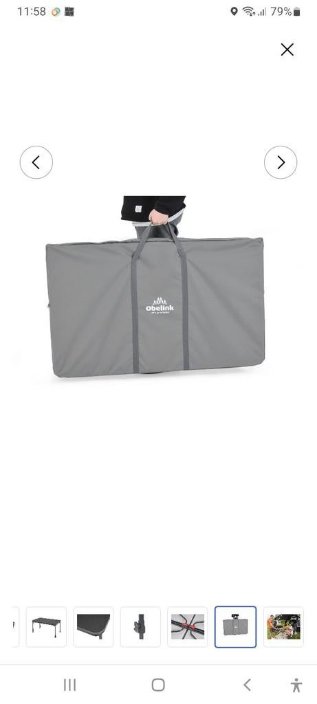 Campingtafel nieuw, Ophalen of Verzenden, Campingtafel