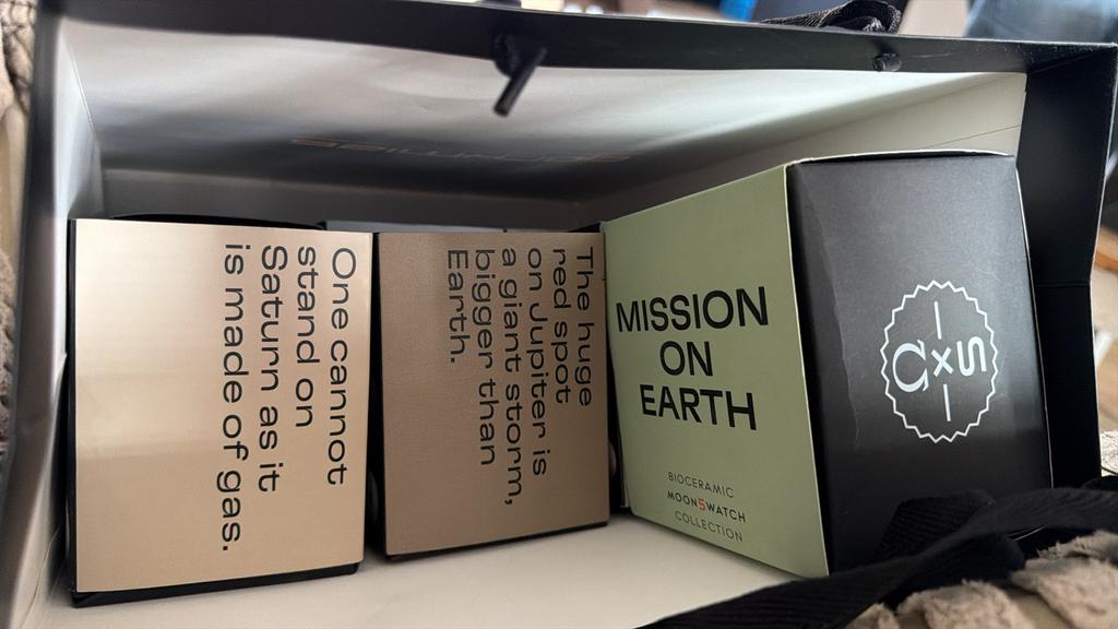 Swatch x Omega Bioceramic Moon Full Collection, Kunststof, Polshorloge, Nieuw, Ophalen of Verzenden