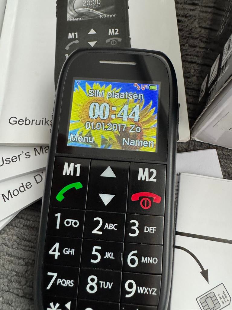 Senioren telefoon Fysic FM-7500, Gebruikt, Geen camera, Ophalen of Verzenden, Klassiek of Candybar