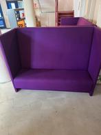 Design Bank / Lounge Sofa /Paars /Modern, Ophalen of Verzenden, Zo goed als nieuw