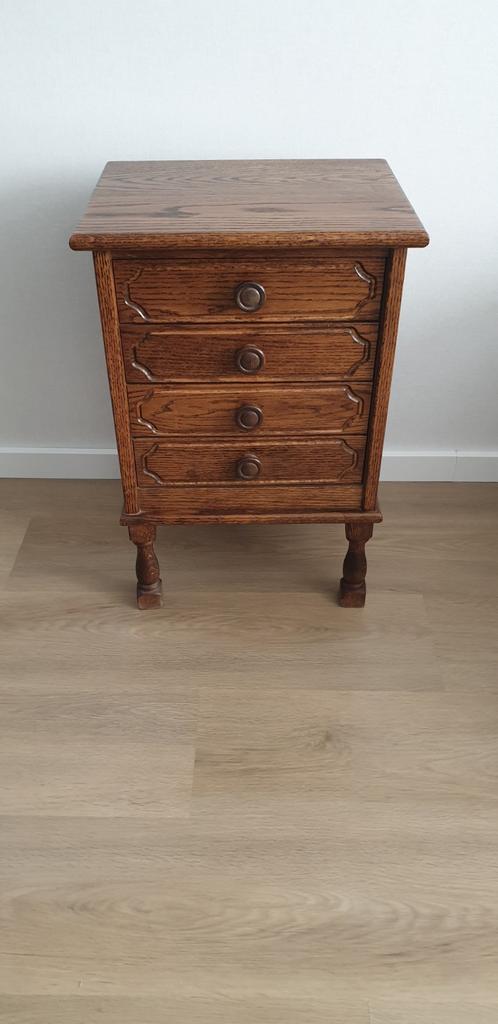 eiken laden kastje., Ophalen of Verzenden, 25 tot 50 cm, 50 tot 100 cm, Minder dan 100 cm