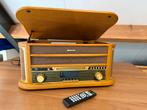 Retro platenspeler / cd speler / usb / dab / cassette, Audio, Tv en Foto, Radio's, Ophalen, Zo goed als nieuw