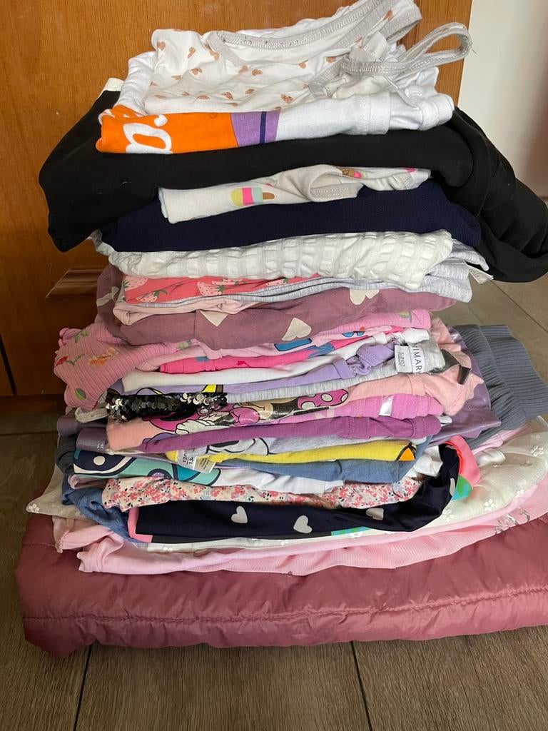 Meisjes kledingpakket mt 122/128, Ophalen of Verzenden, Zo goed als nieuw, Maat 128