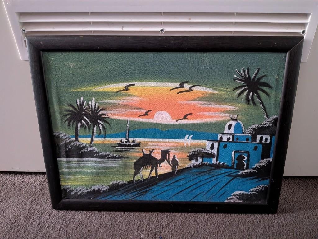 Leuke kunst | schilderij lijst ( hand geverft ), Antiek en Kunst, Ophalen