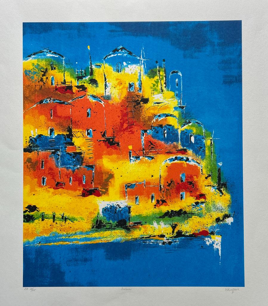 Zeefdruk Henk Kuijpers - Kalami, Verzenden