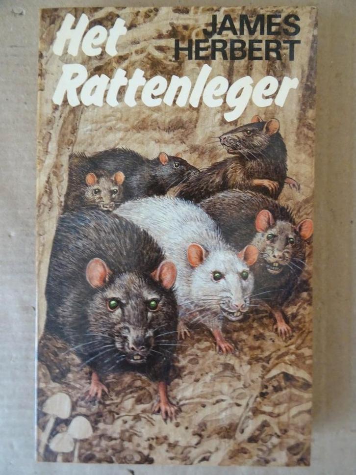 James Herbert Het rattenleger 1e druk 1981 boek rattenleger, Boeken, Thrillers, Zo goed als nieuw, Nederland, Ophalen of Verzenden