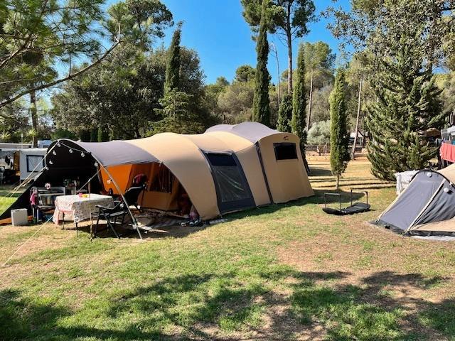 Cabanon Manga Comfort -> 8 weken gebruikt, Caravans en Kamperen, Vouwwagens, Cabanon, meer dan 6, Beige, Aanwezig, Ophalen