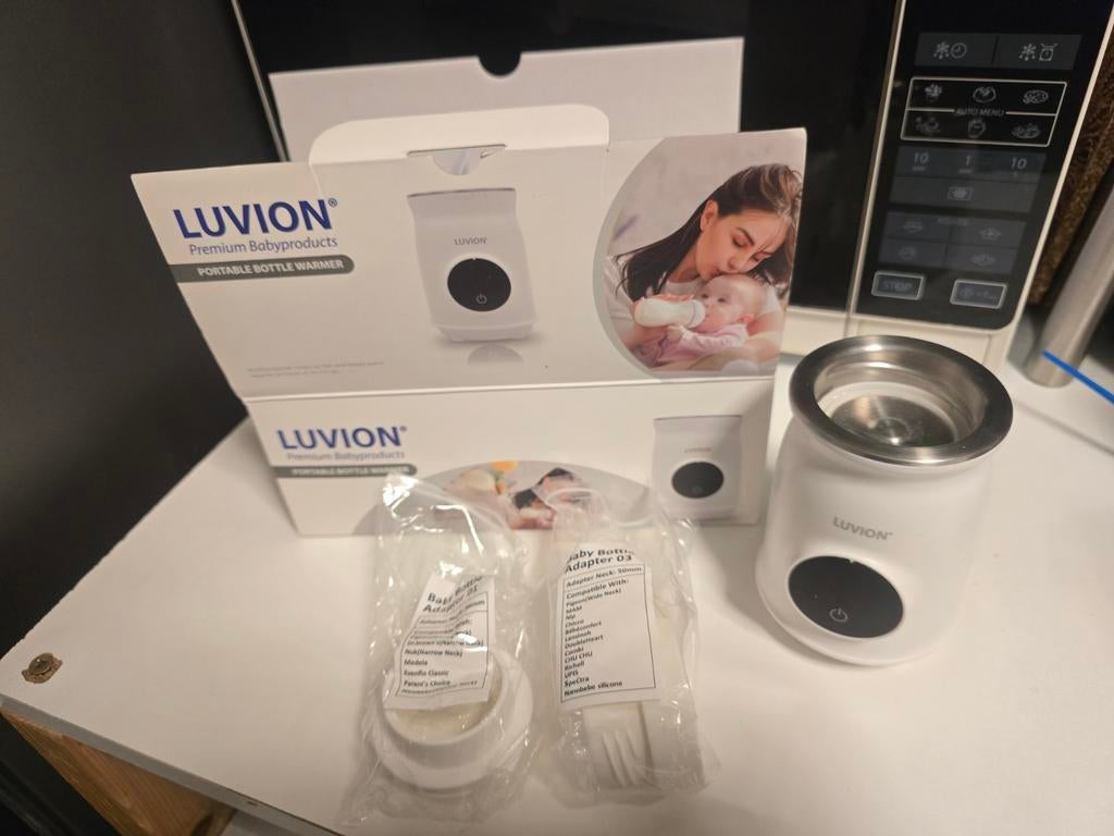 Luvion Premium Babyproducts Draagbare Flessenwarmer, Ophalen of Verzenden