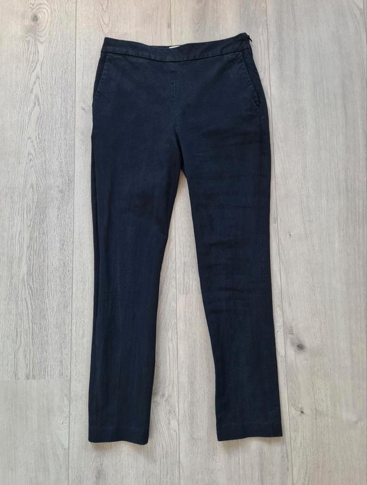 Sezane Pantalon Clara Zwarte Skinny Broek Pants Maat S 36, Kleding | Dames, Broeken en Pantalons, Gedragen, Maat 36 (S), Zwart