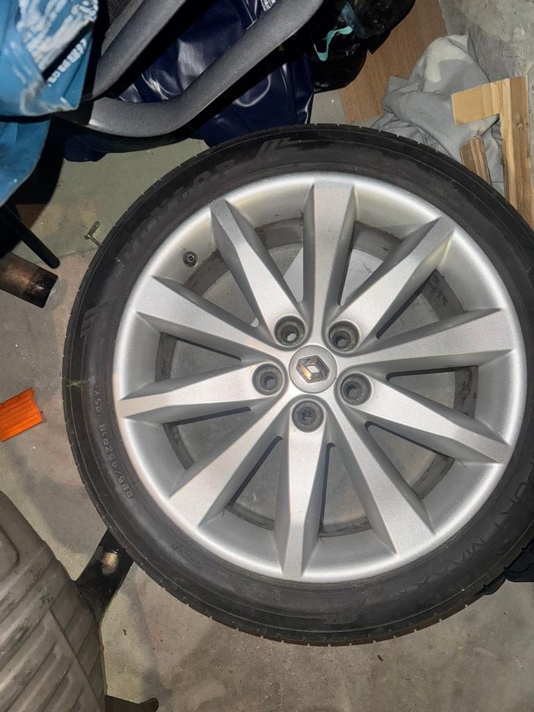 Renault velgen 18 inch, Auto-onderdelen, Banden en Velgen, 18 inch, Velg(en), Ophalen of Verzenden, Zomerbanden