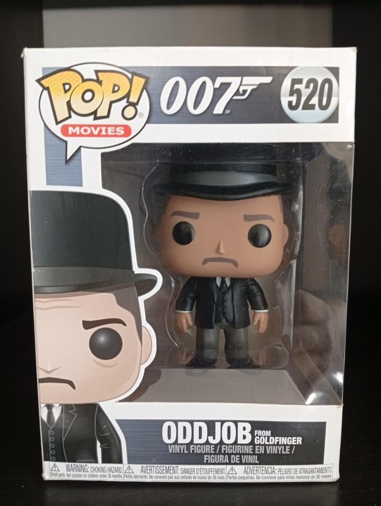 Funko Pop! 007 Oddjob #520 Goldfinger James Bond, Ophalen of Verzenden, Zo goed als nieuw