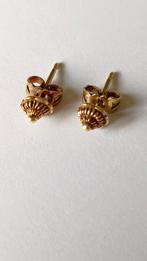 Oude gouden Zeeuwse oorstekers, 14 krt, Verzenden, Goud, Oorbellen