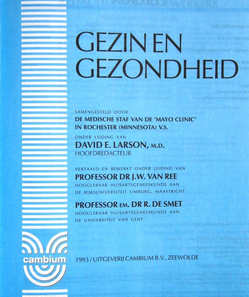 GEZIN EN GEZONDHEID is HANDBOEK DER GENEESKUNDE, Boeken, Ophalen of Verzenden, Zo goed als nieuw, Ziekte en Allergie, Diverse Auteurs
