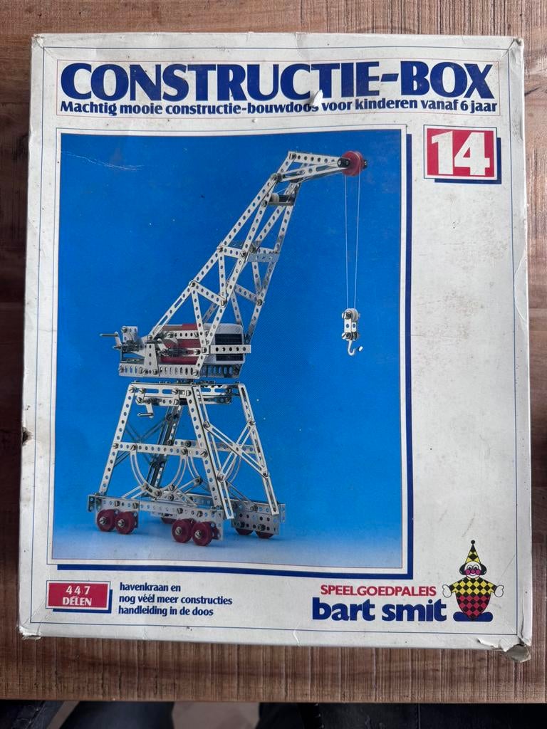 Bart Smit Meccano kraan, Ophalen, Zo goed als nieuw, Groter dan 1:32