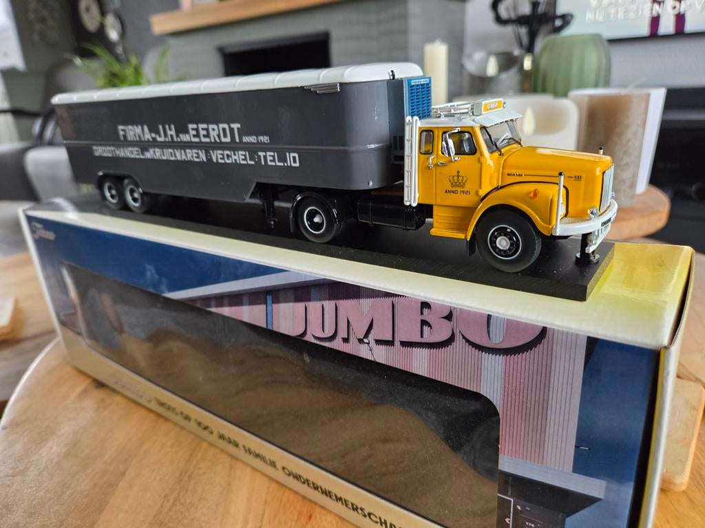 Tekno Scania torpedo Jumbo 100 jaar jubileum, Hobby en Vrije tijd, Modelauto's | 1:50, Ophalen of Verzenden, Nieuw, Bus of Vrachtwagen