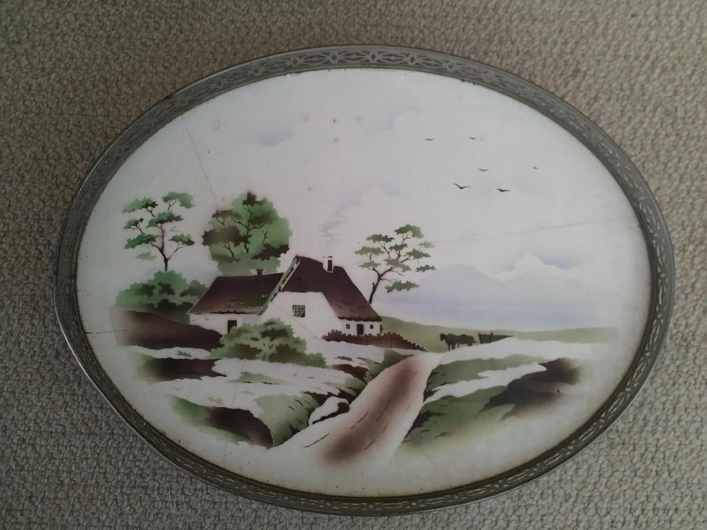 Dienblad (Vintage), Antiek en Kunst, Curiosa en Brocante, Ophalen of Verzenden