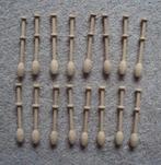 16 nwe houten klossen om te kantklossen hobby en vrije tijd, Hobby en Vrije tijd, Kantklossen, Ophalen of Verzenden, Nieuw, Klos(sen)