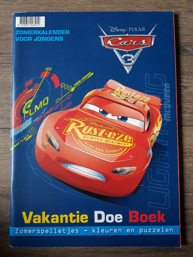 Disney Pixar Cars Vakantie Doeboek / Disney Frozen Doeboek, Ophalen of Verzenden, Zo goed als nieuw, Disney, Fictie algemeen
